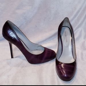 Sergio Rossi Eel Skin Pumps